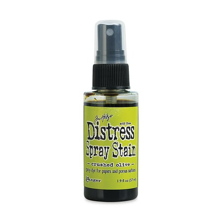 UPC: 0789541042228 | Tim Holtz Distress Spray Stain – Crushed Olive 1.9 oz
