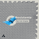 thumbnail image 4 of Piso Para Gimnasio Tapete Pesas Uso Rudo Gym 6 Piezas Xtellar gris, 4 of 4