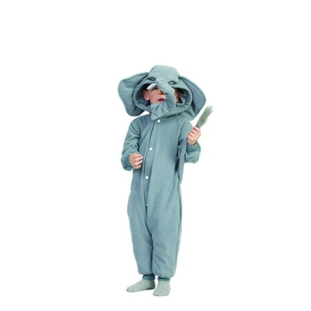 Funsies Kigurumi Peanut Elephant Fleece Jumpsuit Costume Child Toddler