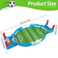 thumbnail image 2 of Mini Foosball Games Tabletop Football Game Set for Kids 2-Player Desktop Soccer Game Portable Parent-Child Interactive Table Top Toys Gift for Kids Adults Family Indoor Sports, 2 of 9