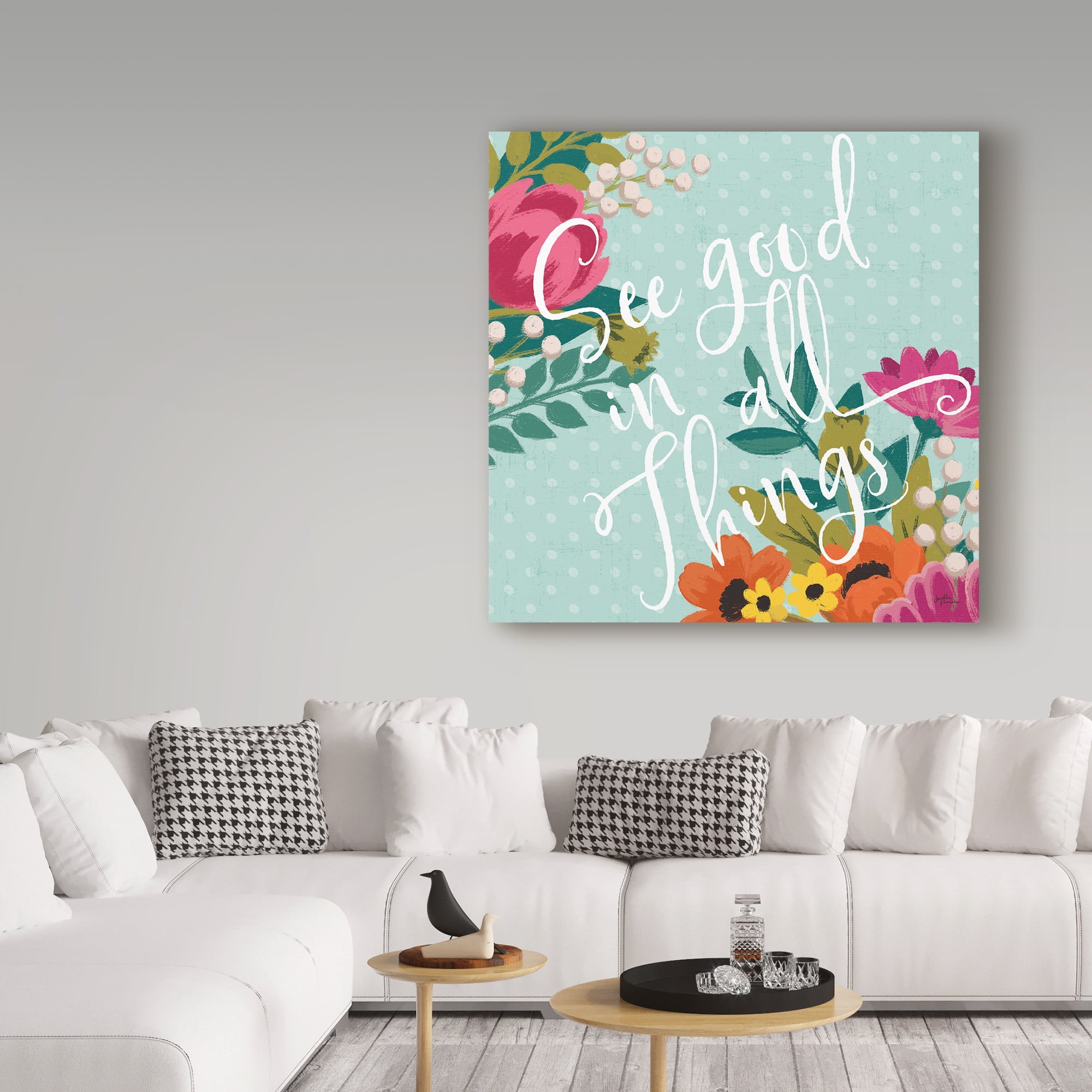 Trademark Fine Art 'Romantic Luxe XI' Canvas Art by Janelle Penner