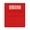 Red, variant on AOMXGD Desk Hanging Storage Organizer With Multi Pockets & Name Card Slot, Denim Chair Back Caddy For Classroom Students Supplies Arrangement