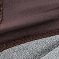 thumbnail image 2 of Pet Life YGHL3BKMD Active Warm-Pup Heathered Performance 4-Way Stretch Two-Toned Full Bodied Track Suit - Brown & Grey, Medium, 2 of 8
