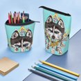 thumbnail image 4 of Picia Husky With Dreamcatcher Print Telescopic Pencil Case, Telescopic Pen Holder Telescopic Pencil Pouch Bag Stationery Pencil Case Box Storage Organizer Makeup Bag, 4 of 6