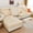 Cream-colored, variant on Stretch Chaise Cushion Cover, Jacquard L Shape Sofa Chaise Lounger Sofa Slipcover 1 2 3 Seat Sectional Couch Cover Furniture Protector for Living Room (Orange,Chaise Lounge)