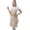 Beige, variant on Kitchen Apron Waterdrop Resistant Cotton Apron with adjustable Aprons for Women with Pockets 10 Color option Cooking Silver Apron (Silver)