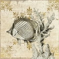 thumbnail image 3 of Allen, Kimberly 12x12 Black Modern Framed Museum Art Print Titled - Marine Life 1, 3 of 5