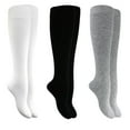 thumbnail image 3 of Premium  Knee High Socks for Women - 3-Pack Breathable & Moisture-Wicking Long Socks - Seamless Comfort, 3 of 3