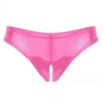 thumbnail image 3 of Blmnix Women Panties Crotchless Panties Hipster Panties No Show Underwear Pink Patch Women Underwear Cotton, 3 of 4