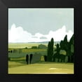 thumbnail image 2 of Caroline, Emma 15x15 Black Modern Framed Museum Art Print Titled - Verdant Summer II, 2 of 5