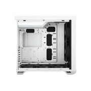 Fractal Design Torrent White E-ATX Tempered Glass Window High-Airflow Mid Tower Computer Case