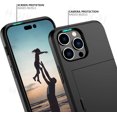 thumbnail image 4 of Funda protectora de alta resistencia para teléfono móvil, carcasa delgada con ranura deslizante, dura, para iPhone 15 Pro Max, 15 Plus, 14 Pro, 13, 12, 11, XS, XR, 4 of 5