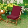 thumbnail image 2 of YEERSWAG 44x20x4 inch Indoor Outdoor High Back Chair Cushion,Deep Seat Chair Cushion Set,Solid Color Waterproof Non Slip Anti-fading Chair Seat Cushion,Patio Garden Cushions, 2 of 11