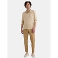 thumbnail image 2 of Athletic Works Men's Active Fleece Quarter Zip Sweatshirt, Size XS-5XL, 2 of 5