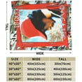thumbnail image 2 of Flannel Blanket Dj Rapper Quik Throws Blankets Super Soft Fleece Air Conditioning Blankets for All Season 60"x50", 2 of 9