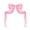 Pink, variant on 7.9FT Giant Pink Bow Halloween Decor, Holiday Festival Wall Decoration for Front Door Window Fireplace, Indoor Party Hanging Bow