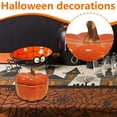 thumbnail image 4 of Ceramic Pumpkin Shaped Soup Bowl with Lid, 16oz Fall Harvest Pumpkin Design, Decorative Serving Dish for Kitchen, Halloween, Thanksgiving, Autumn Party Tableware, 4 of 5