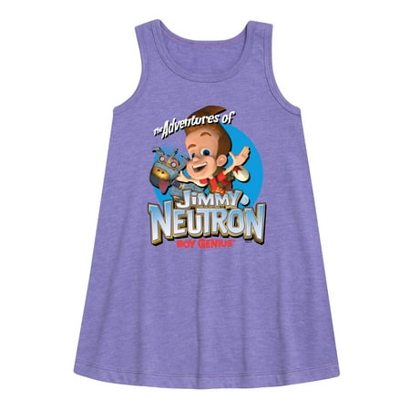 

Jimmy Neutron - Gotta Blast - Toddler and Youth Girls A-line Dress