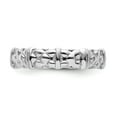 thumbnail image 4 of Sterling Silver Rhodium Ring, 4 of 7