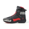 thumbnail image 1 of JG WOLVES- Bottes de Moto Intelligentes à LED - Chaussures de Course et de Tourisme Unisexes - Équipement de Moto Toutes Saisons avec Affichage Personnalisable, Rouge, 36, 1 of 25