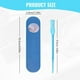 thumbnail image 2 of 2-in-1 Nasal Hair Cutter Double Sided Nose Hair Knife Nostril Hair Remover Tool 360° Rotating Nose Hair Cutter , Manual Nose Hair Cutter With Ear Spoon, 2 of 4