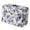 Blue, variant on Floral Quilted Sewing Machine Cover with Pocket Protective Dust Cover for Craft Room Sewing Storage Organizer 15.75x13.78 Inches