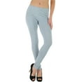 thumbnail image 6 of ToBeInStyle Women's Soft Knit Yoga Cotton Skinny Fit Full Length Leggings, 6 of 6