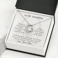 thumbnail image 4 of À Ma Fille Profiter de la Balade pour Toujours Collier w Message Carte, 4 of 8