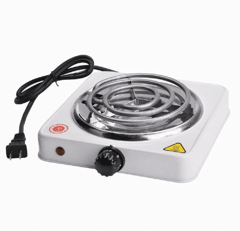Portable Single Electric Burner Hot Plate Stove Dorm RV Travel Cook Counter top,hookah charcoal burner