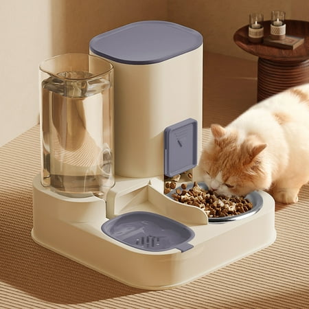 Automatic Cat Feeder & Water Dispenser (Gravity)