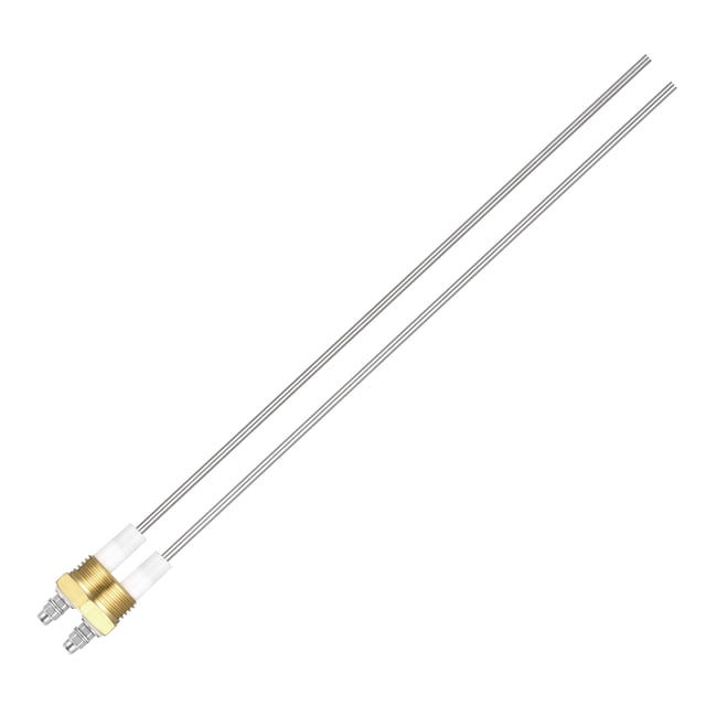 Electrodo de indicador de líquido de nivel de agua de 2 pines con rosca G1 para caldera de vapor y piscina