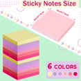 thumbnail image 2 of Sticky Notes Fainne, paquete de 120 unidades, 7,6 x 7,6 cm, colores vivos, para oficina y escuela, 2 of 7