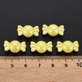 thumbnail image 5 of 500gs Opaque Acrylic Beads AB color Candy Yellow 17x9x9mm Hole: 2mm about 943pcs/500g, 5 of 7