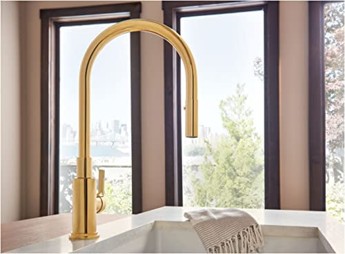 Rohl Lombardia Pull-Down Kitchen Faucet in Polished Chrome - A3430LMAPC-2