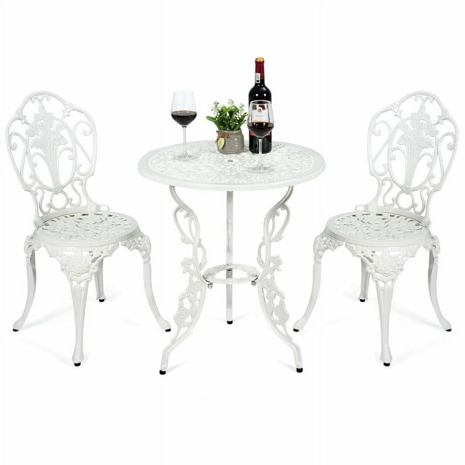 Aimee Lii 3 Pieces Patio Table Chairs Furniture Bistro Set, Patio Sectional Furniture Set Aimee Lii 3 Pieces Patio Table Chairs Furniture Bistro Set, Patio Sectional Furniture Set