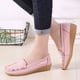 thumbnail image 4 of Zapatos planos informales de cabeza redonda para mujer, mocasines, zapatos de guisantes individuales informales de fondo suave Wmkox8yii  FOPL1954, 4 of 9