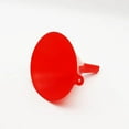 thumbnail image 4 of Multi-Size Funnel Set for Kitchen Cooking, Garage & Lab! 4 Wide-Mouth Plastic Funnels Ensure Drip-Free Transfer of Cooking Oil, Car Fluids, Lubricants & Fluid Ingredients(Red,2.2x2.2x3.2"), 4 of 8