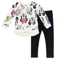 thumbnail image 1 of Sudadera de felpa y leggings de Minnie Mouse de Disney para niñas, 1 of 6