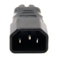 thumbnail image 4 of HUGFEGWE IEC 320 C14 Socket to C7 Plug AC Power Converter Connectors Adapter CJ25311-7945, 4 of 8