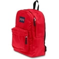 thumbnail image 2 of Jansport Superbreak Backpack Red TAPE, 2 of 4