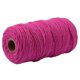 thumbnail image 3 of Cuerda de algodón hecha a mano, 3 mm de diámetro, de un solo color, tejidas para manualidades, cuerdas de 100 m, rosa roja 1 Rollo Scienceny HA5320-03B, 3 of 6