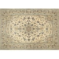 thumbnail image 1 of Ahgly Company Machine Washable Indoor Rectangle Traditional Dark Almond Brown Area Rugs, 9' x 12', 1 of 7