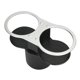 thumbnail image 1 of soporte para universal para vasos de doble orificio para coche, soporte para bebidas, para camiones, negro automático kusrkot Portabebidas para coche, 1 of 6