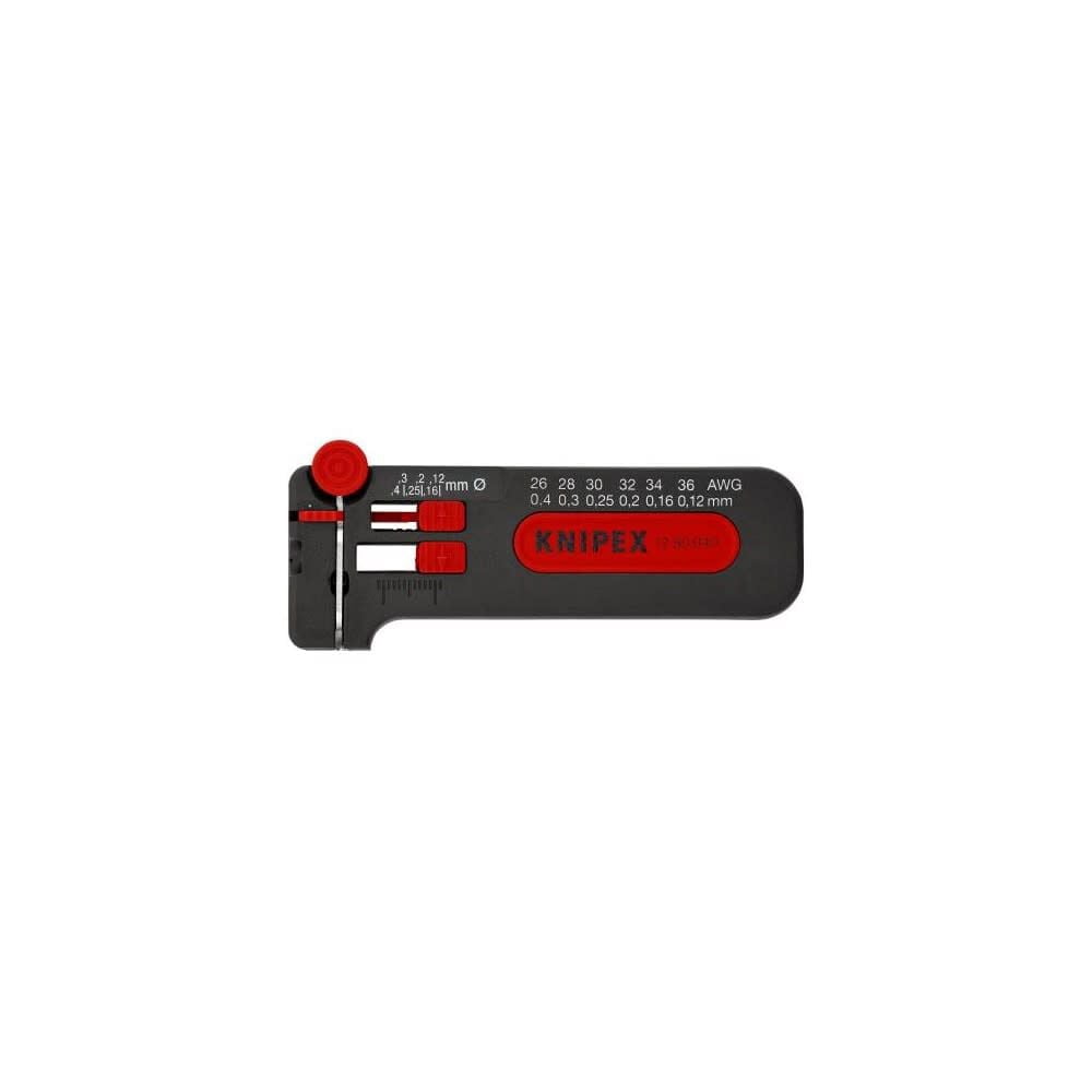 Knipex Knipex Tools - Precision Mini Wire Stripper, 26-36 Awg (1280040Sb) Pliers