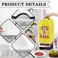 thumbnail image 4 of HELLHERO Fitted Mixer Cover with There is only one dust cover Univesal 15.94"H x 9.45"L x 7.28"W, Pig and Sunflower Design, 4 of 6