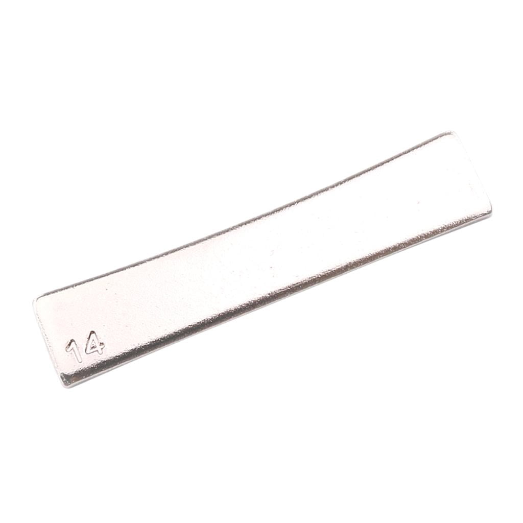 Rushawy 6xGuitar Fret Press Caul Insert Fretboard Press Caul Insert Luthier Tool 14"