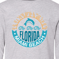 thumbnail image 4 of Inktastic Miami Beach Florida Travel Trip Long Sleeve Youth T-Shirt, 4 of 5