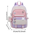 thumbnail image 3 of Adorable Backpack With Cute Bear Pendant Casual Daypack For Laptop Travel And Daily Use, 3 of 4