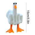 thumbnail image 3 of 2/3/4/7 Uds. Lindo pato de resina dedo medio pequeño pato decoración artesanal de resina, 3 of 7