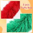 thumbnail image 3 of Scheam 5 Pcs Feather Boas Accessories 5 Ft Colorful Artificial Fluffy Boa Set Stage Costume Prom Clothing Decorations for Christmas Bachelorette Wedding Birthday Party (Multicolor C), 3 of 7